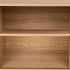 Natural Wood Ribbed Sideboard Cabinet