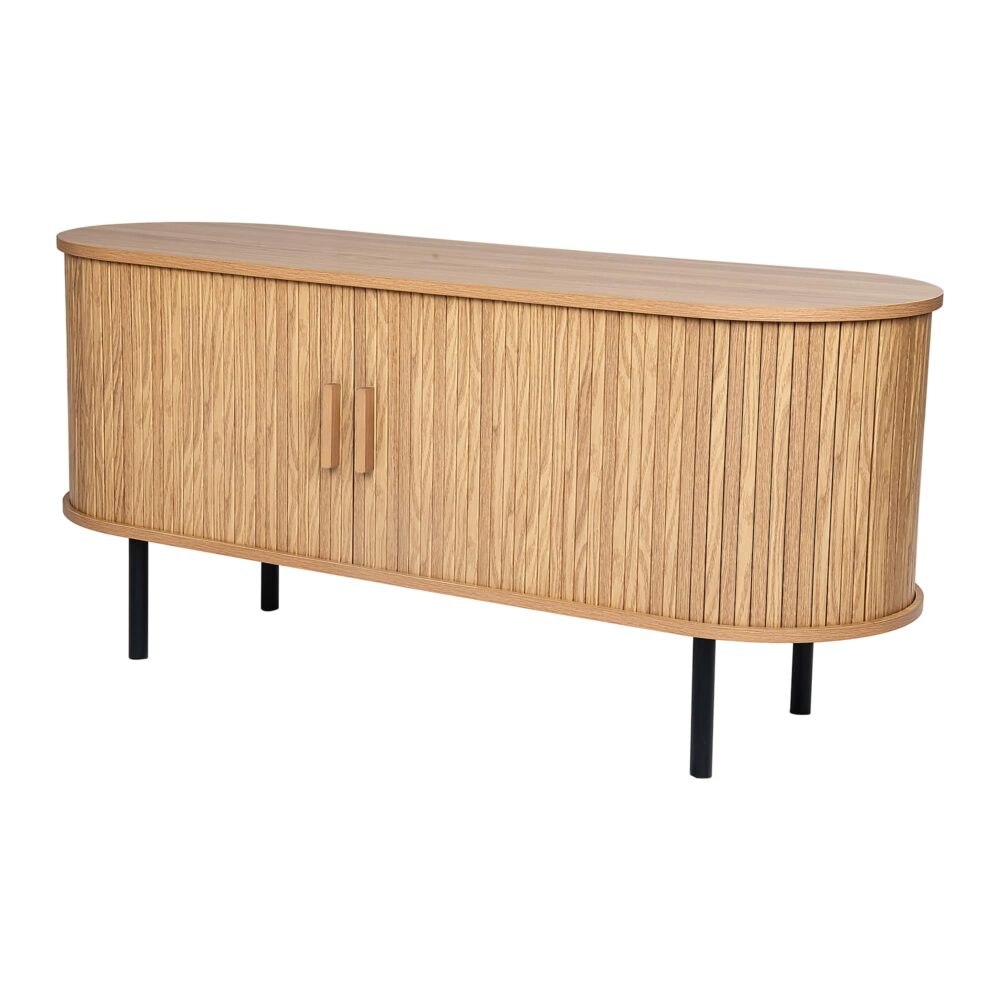 Ripple Sideboard with Sliding Doors â€” Earthy Elegance Redefined