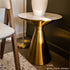 Golden Halo Round Side Table