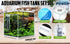 16L Starfire Glass Aquarium with LED Light and Filter Pump