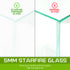 39L Starfire Glass Aquarium with LED Light and Filter Pump