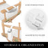 2X Director Movie Folding Tall Chair 76cm Beech WOOD HUMOR