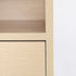 Bedside Table Side Storage Cabinet Nightstand Bedroom 1 Drawer 2 Shelf LARK OAK