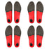 4X Pair Full Whole Insoles Shoe Inserts L Size Arch Support Foot Pads