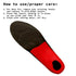 Full Whole Insoles Shoe Inserts M Size Arch Support Foot Pads