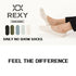 5X Rexy Daily No Show Ankle Socks Large Non-Slip Breathable MULTI COLOUR
