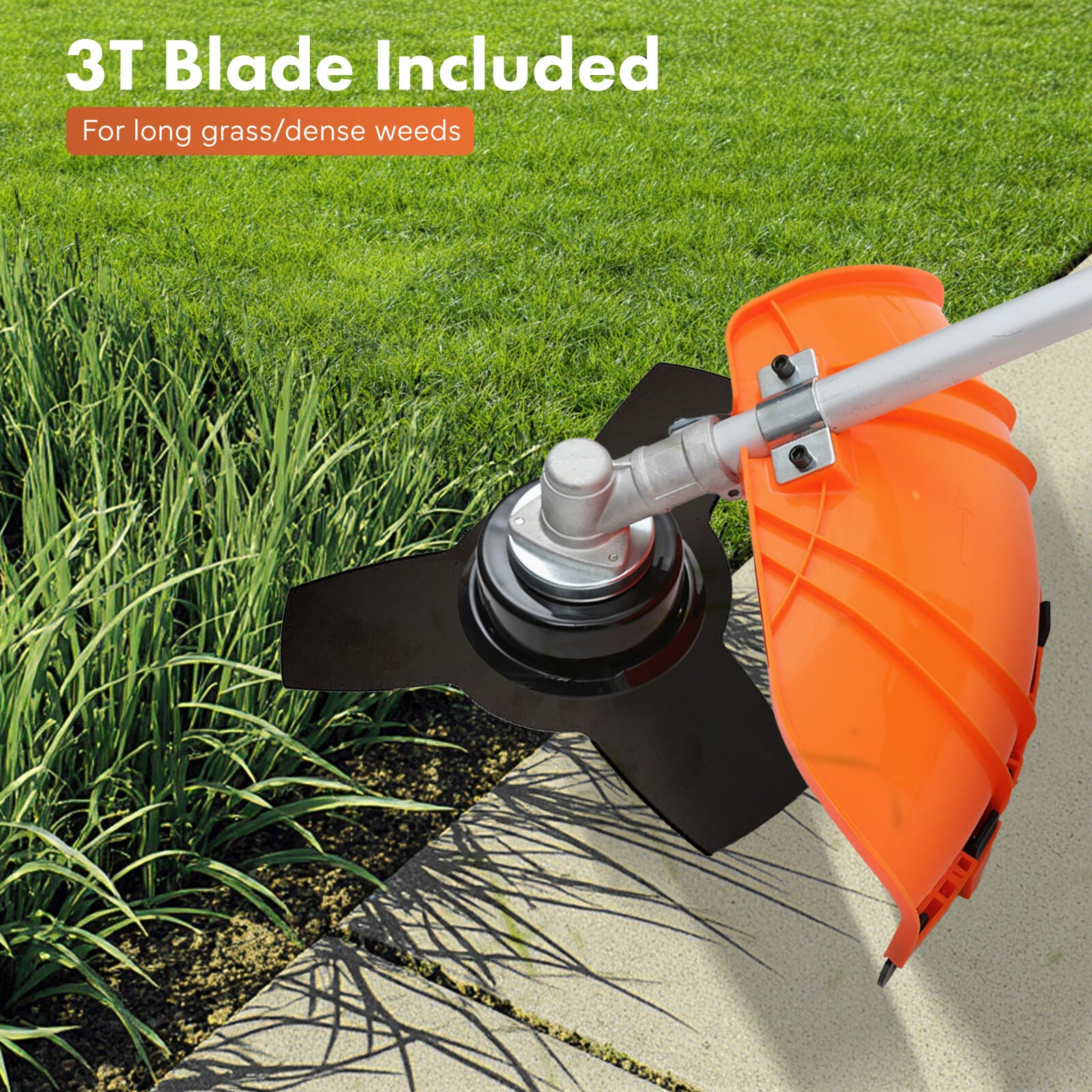 Dynamic Power 26cc Petrol Whipper Snipper Brush Cutter + 1 Blade