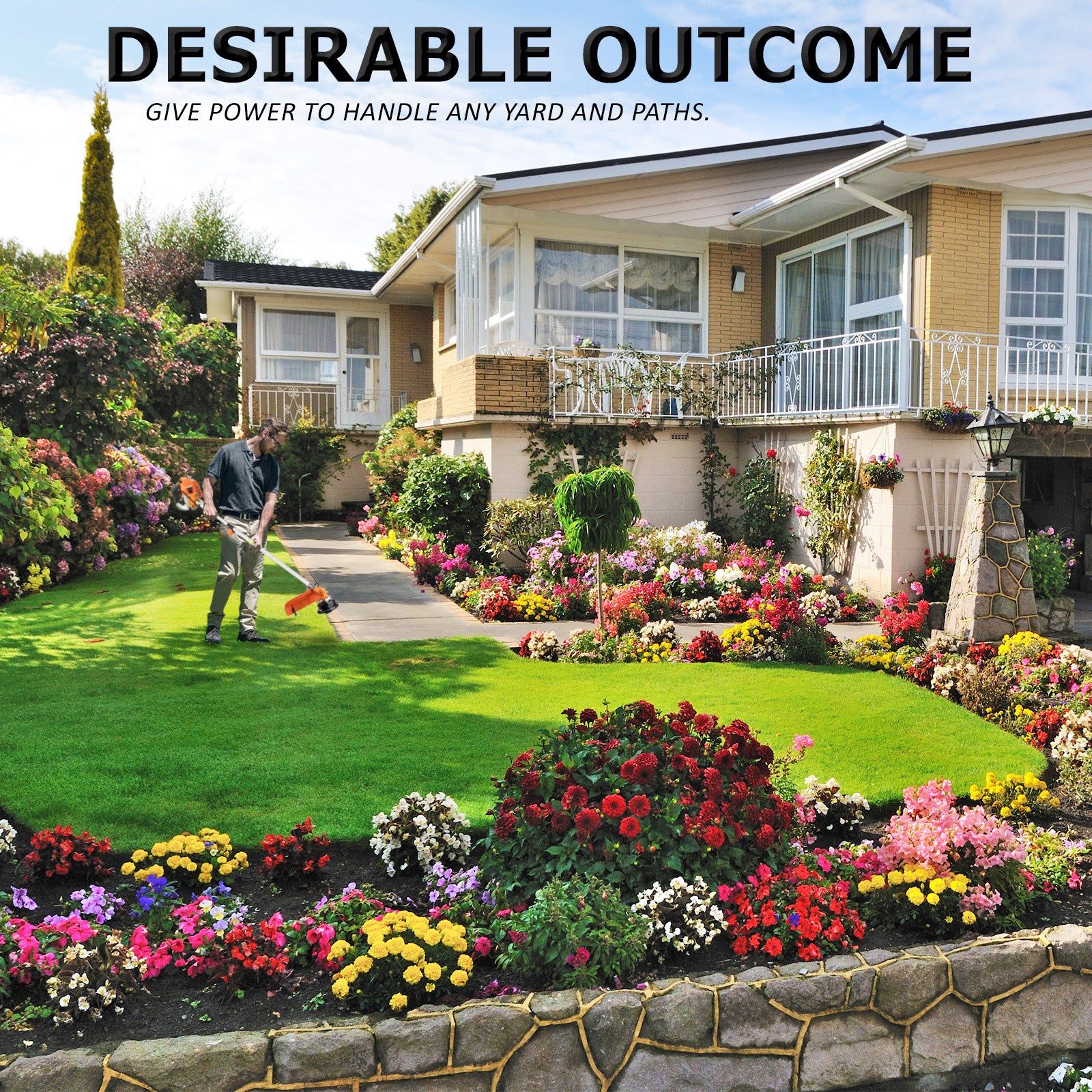 Dynamic Power 43cc Petrol Whipper Snipper Brush Cutter + 1 Blade