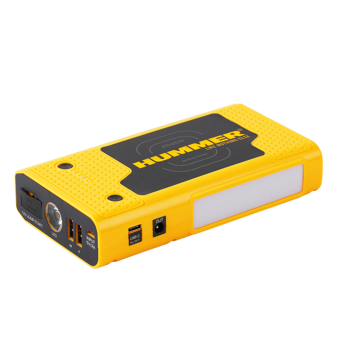 2000A Jump Starter Powerbank  37000mWh 12V Car Battery Charger LED HX Pro