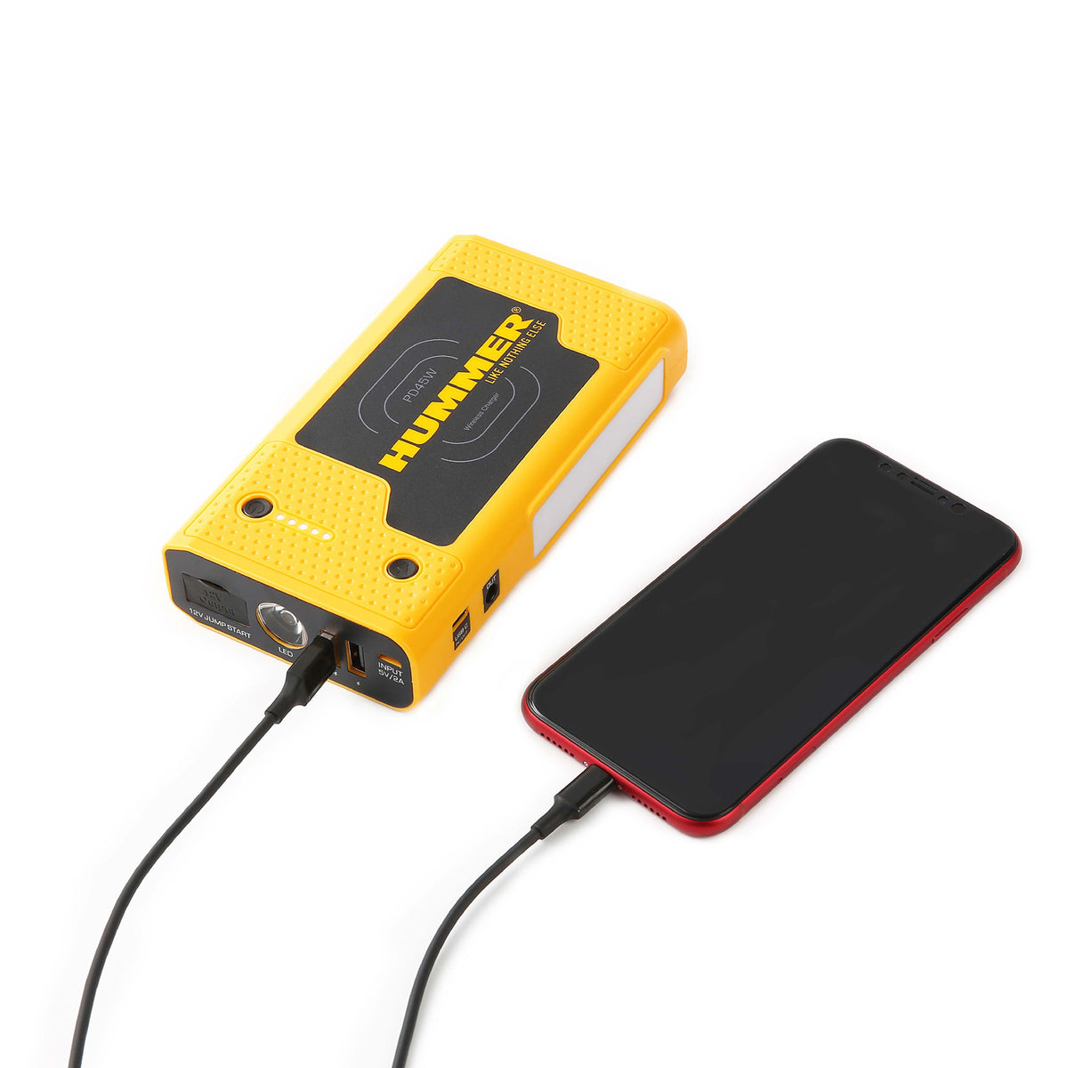 2000A Jump Starter Powerbank  37000mWh 12V Car Battery Charger LED HX Pro