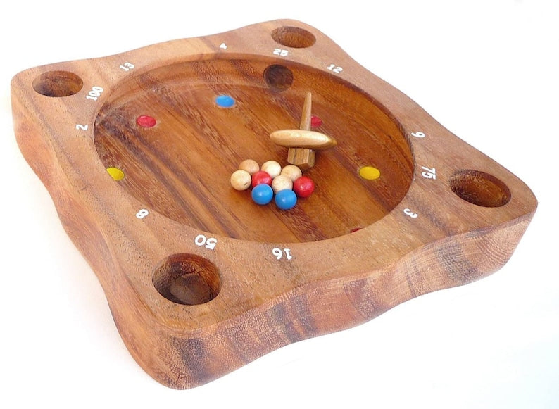 Rollele Roulette ball spinning board game for the whole family.