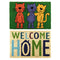 YES4HOMES 2 x Doormat for Front Door Entryway Cursive Natural Coconut Coir Floor mat Outdoor 40x60cm