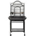 YES4PETS Large Bird Budgie Cage Parrot Aviary Carrier With Stand & Wheel