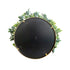 YES4HOMES Artificial Green Wall Plant Garden Panel Daffodil Smile Disc Art 50cm Grassy  UV Resistant Frame