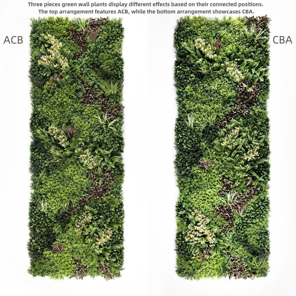 3 SQM Artificial Plant Wall Grass Panels Vertical Garden Foliage Tile Fence 1X1M