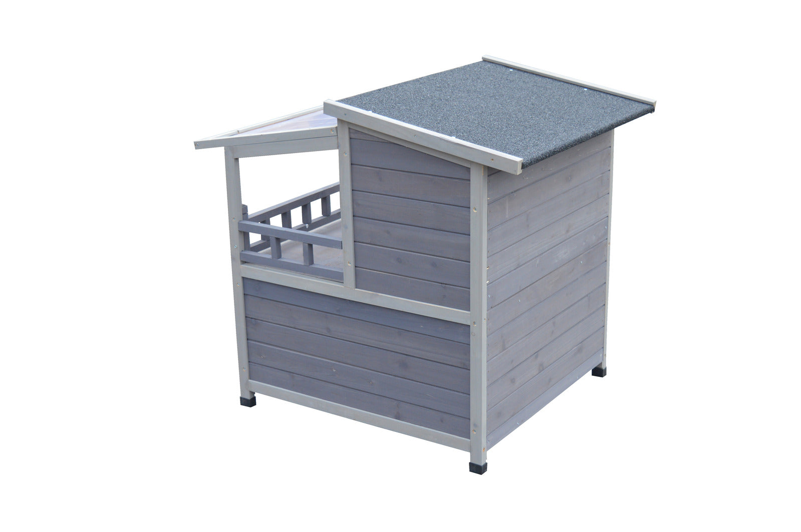 YES4PETS Rabbit Hutch Cat House Outdoor Wooden Shelter Condo Small Dog Enclosure