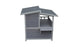 YES4PETS 2 Story Cat Shelter Condo with Escape Door Rainproof Kitty House