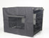 24' Portable Foldable Dog Cat Rabbit Collapsible Crate Pet Cage with Cover Mat
