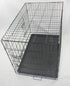 24' Portable Foldable Dog Cat Rabbit Collapsible Crate Pet Cage with Cover Mat