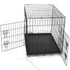 36' Collapsible Metal Dog Cat Puppy Crate Cage Cat Rabbit Carrier