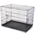36' Collapsible Metal Dog Cat Crate Cage Cat Carrier With Divider