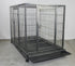 XL Metal Pet Cage – Heavy‑Duty Crate, Wheels, Dual Doors, Removable Tray