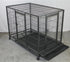 XL Metal Pet Cage – Heavy‑Duty Crate, Wheels, Dual Doors, Removable Tray