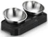 YES4PETS Stainless Steel Pet Bowl Water Bowls Portable Anti Slip Skid Feeder Dog Rabbit Cat