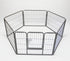 YES4PETS 6 Panel 60 cm Heavy Duty Pet Dog Puppy Cat Rabbit Exercise Playpen Fence