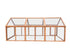 YES4PETS 250 CM Large Chicken Coop Run Guinea Pig Cage Villa Extension Rabbit Hutch House Pen