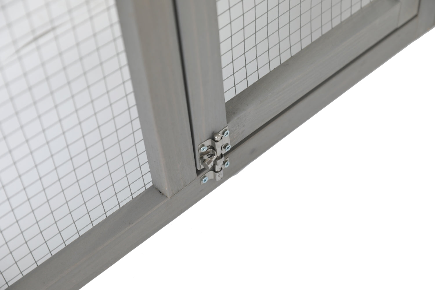 148cm Rabbit Hutch Quail Run Wooden Cage Guinea Pig Cage House