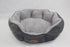 YES4PETS Washable Blue / Grey Fleece Soft Pet Dog Cat Bed-Medium