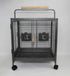 Small Bird Transport Budgie Cage Parrot Aviary Carrier With Wheel