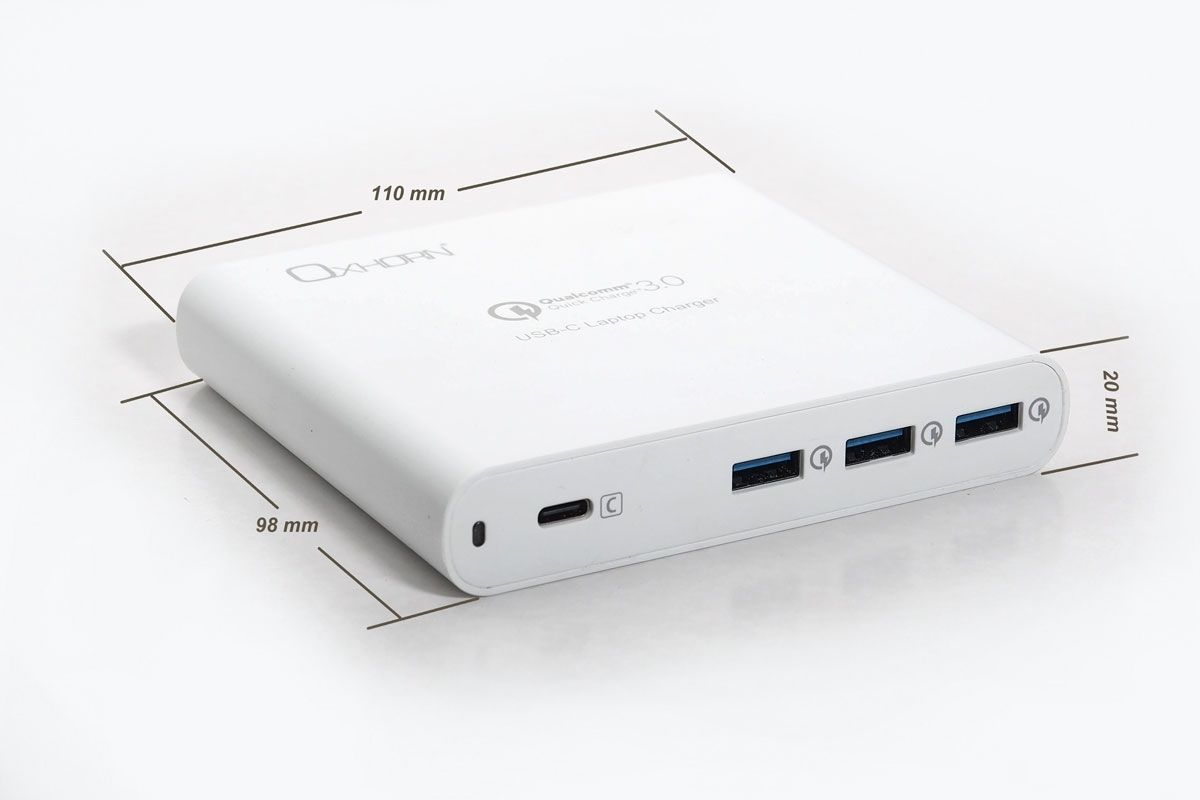 OXHORN NB-PD87-plus 87W USB-C PD Laptop Charger QC 4.0 MacBook Dell HP Lenovo