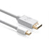 Mini DisplayPort Male to Displayport Male Converter Cable (10408)