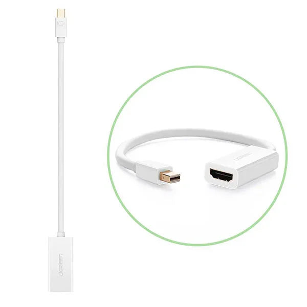 Mini DP to HDMI Female converter cable 18CM (10460)