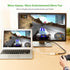 Mini DP to HDMI Female converter cable 18CM (10460)