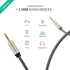 10602 3.5mm Male to Male Aux Stereo Cable 1M