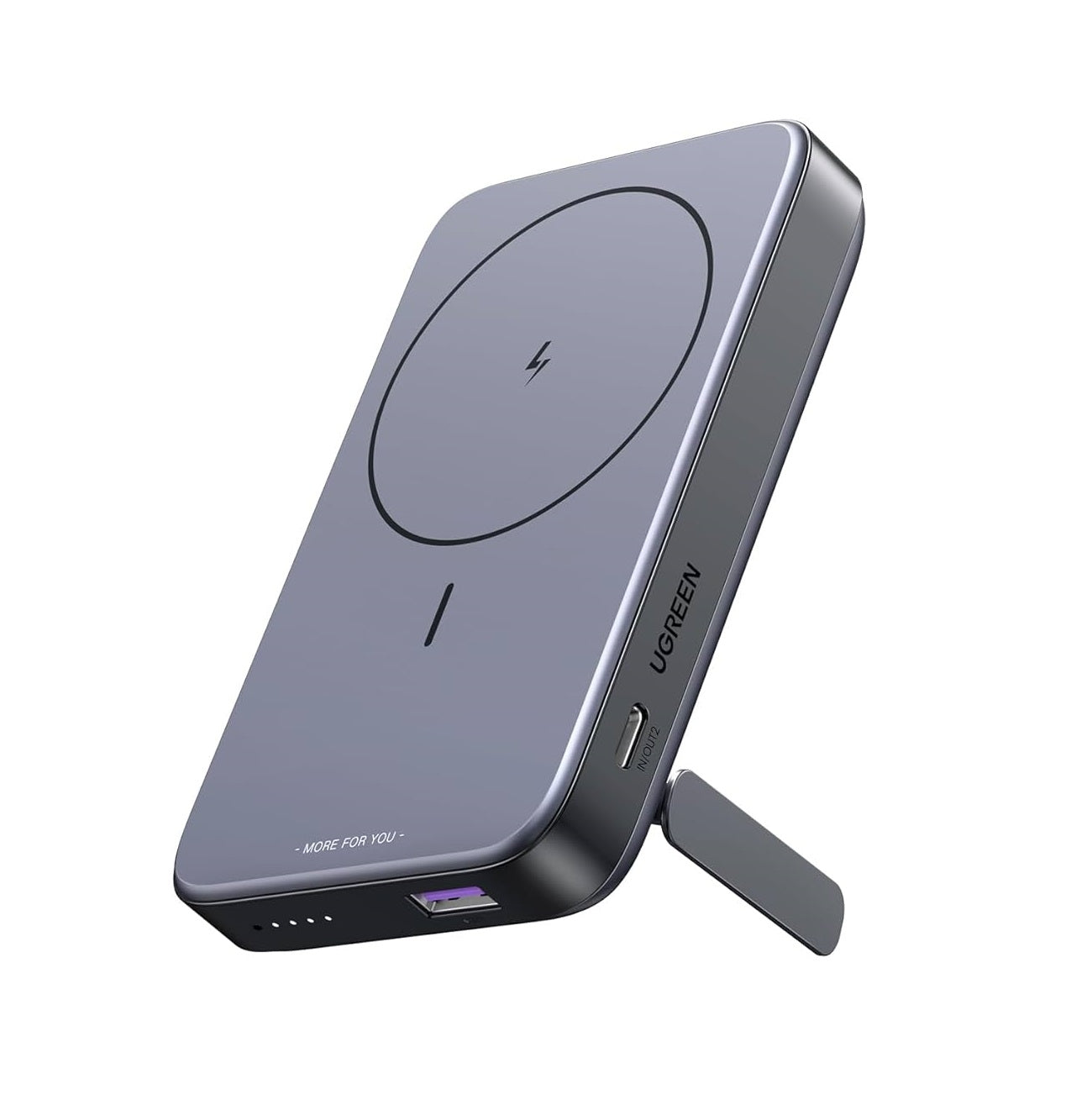 15086 10000mAh Magnetic Wireless Power Bank (Sapce Gray)