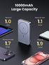 UGREEN 15086 10000mAh Magnetic Wireless Power Bank (Sapce Gray)