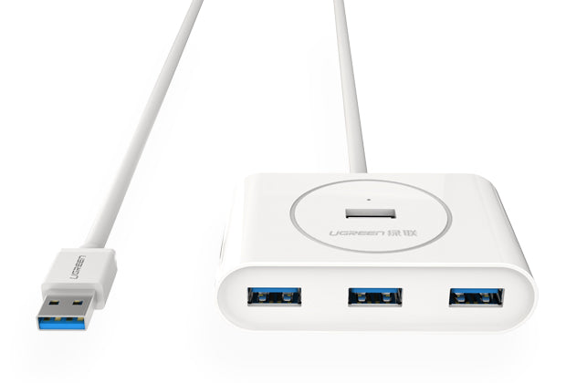 USB 3.0 4 Ports Hub White 1M (20283)