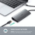 UGREEN Type C 8 in 1 Multifultion adaptor VGA/RJ45/USB3.0 x 3/SD/TF/TypeC PD Protocal (50539)