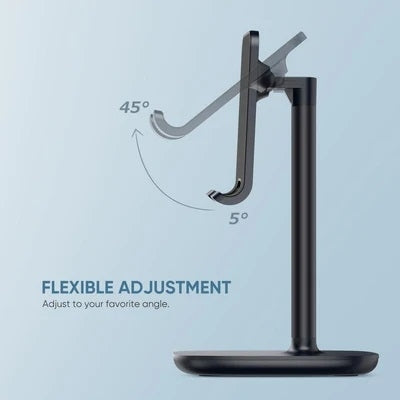 60343 Adjustable Desktop Phone Stand (White)