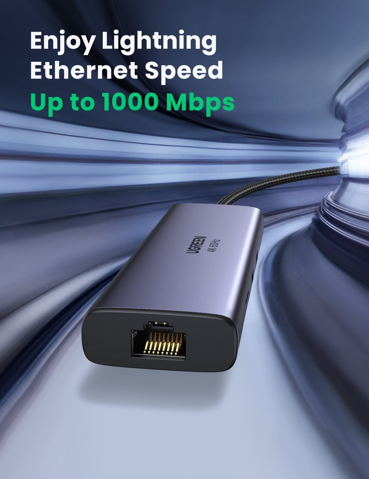 60515 USB-C to HDMI/Ethernet Adapter with Card Reader