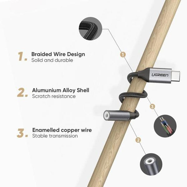 80154 USB-C to 3.5mm Headphone Adapter