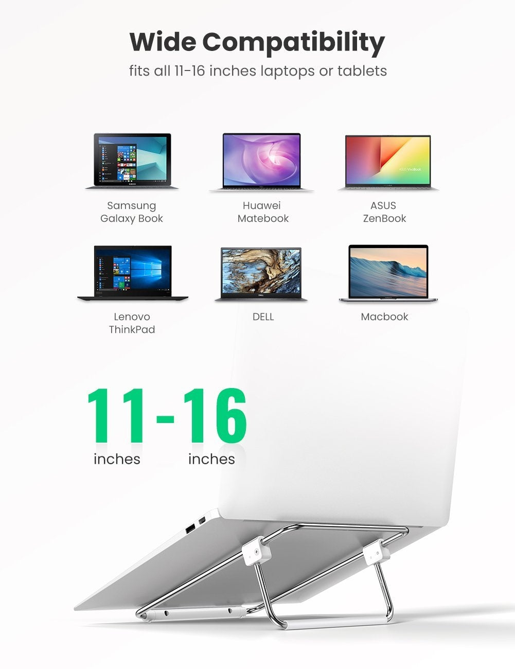 80348 Adjustable Laptop Desk Stand