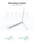 80705 Foldable Aluminum Laptop Stand Holder