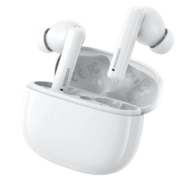 90206 HiTune T3 Active Noise-Cancelling Wireless Earbuds (White)