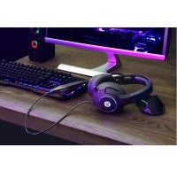DHE-8003 USB Stereo Gaming Headset with 7.1 Surround Sound, 50mm Driver