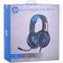 DHE-8010 Stereo Gaming Headset Adjustable Beam USB LED Lighting 3.5mm Jack